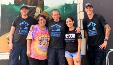 El Equipo de Rescate de PETA Regresa a Puerto Rico