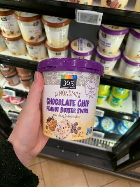 365 Everyday Value Brand Vegan Icecream at Whole Foods