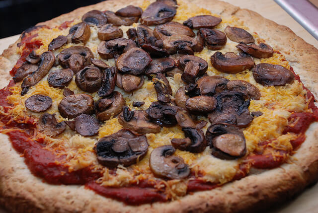 Mushroom Pizza