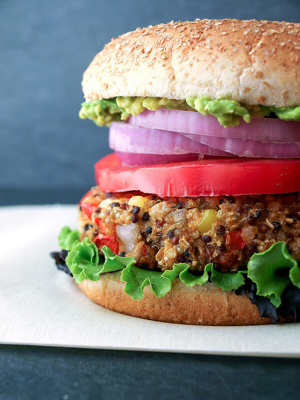 quinoa burger