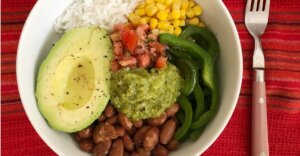 Bowl de Burrito Vegano