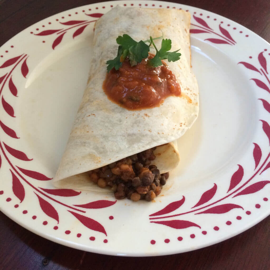 Lentil-Wrap