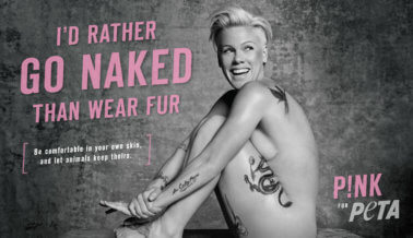 P!nk ‘Preferiría Estar Desnuda Que Vestir Pieles’