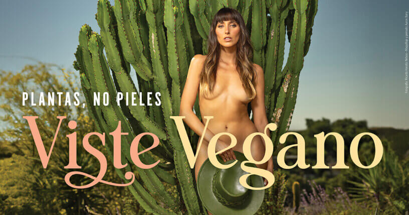 ¡Viste plantas, no pieles! Sofía Sisniega revela un poderoso mensaje en el anuncio de PETA Latino para el Día Mundial del Medio Ambiente