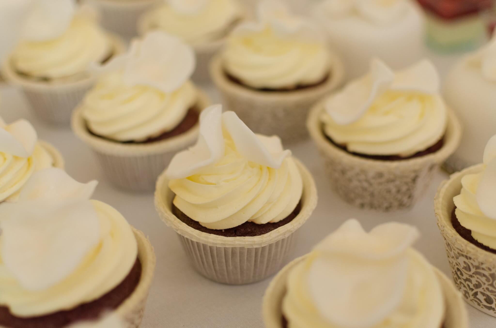 Cupcakes veganos de horchata