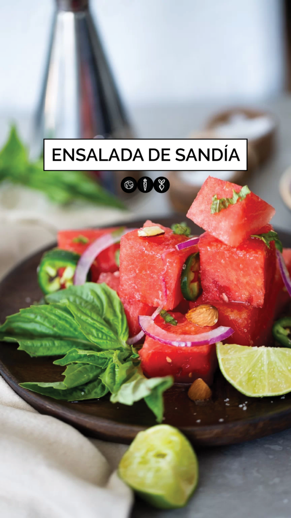 Spicy Watermelon Salad