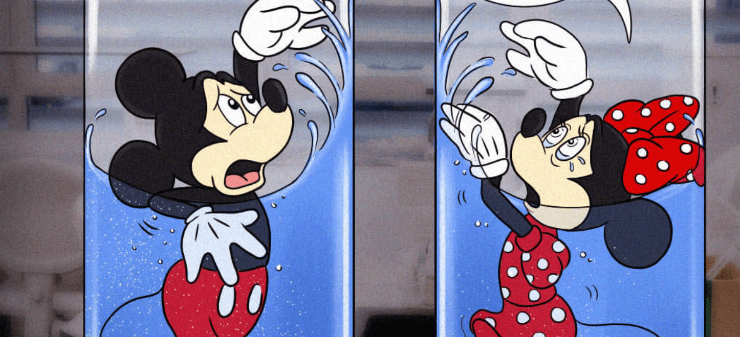 Qué pasaría si Mickey y Minnie no tuvieran la magia de Disney? | PETA Latino, image size:1446x660