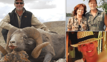 Cazador de Trofeos Posó con un Animal Muerto, Luego Mató a su Esposa