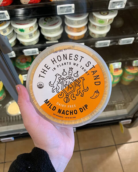 The Honest Stand Mild Nacho Dip Vegan Cheese at Whole Foods