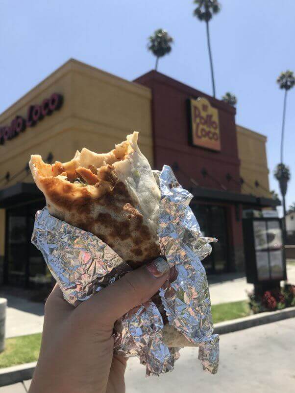 Vegan El Pollo Loco Burrito