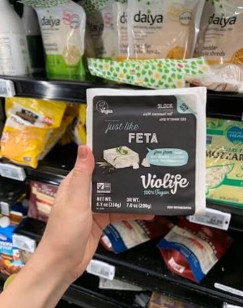 Violife Just Like Feta Vegan Cheese at Whole Foods