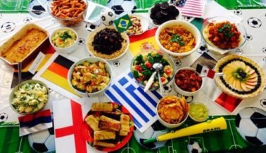 ¡Anota un GOOOL con estas 6 recetas para la fiesta del mundial de fútbol!