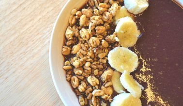 Tazón de smoothie de açaí