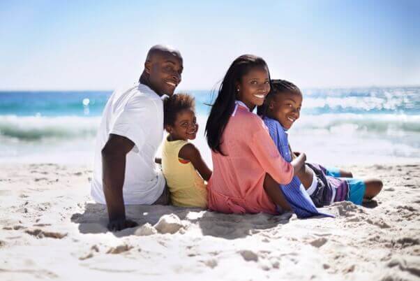 beach-family