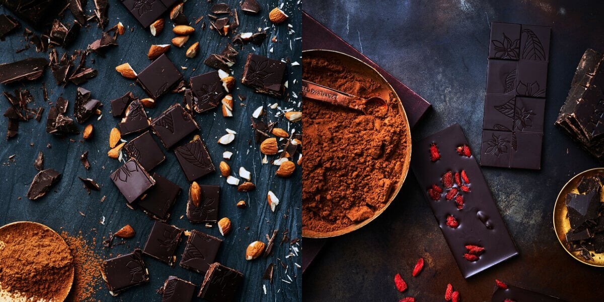 Cacao chocolate vegano