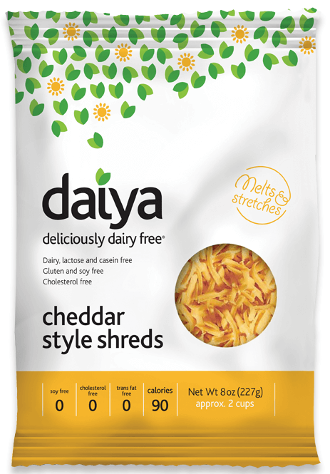 daiya cheddar shreds