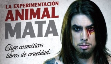 Dave Navarro: Compra Productos Libres de Crueldad