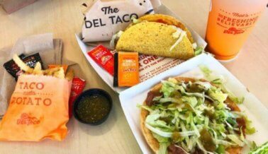 Guía de opciones veganas en “Del Taco”