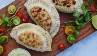 Empanadas veganas de chipotle