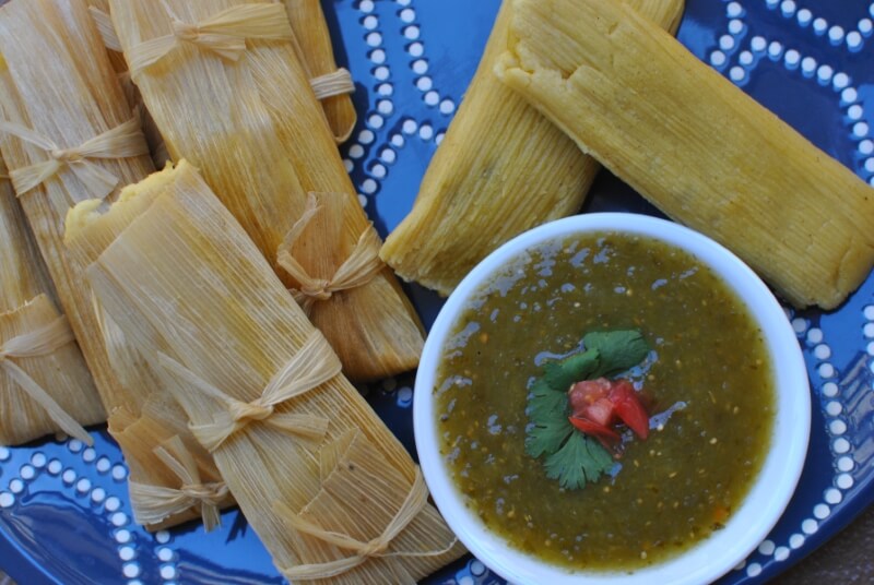 green chile tamales