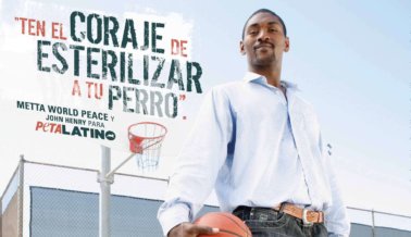 Metta World Peace: Ten el Coraje de Esterilizar a tu Perro