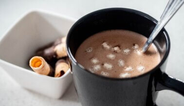 Champurrado vegano