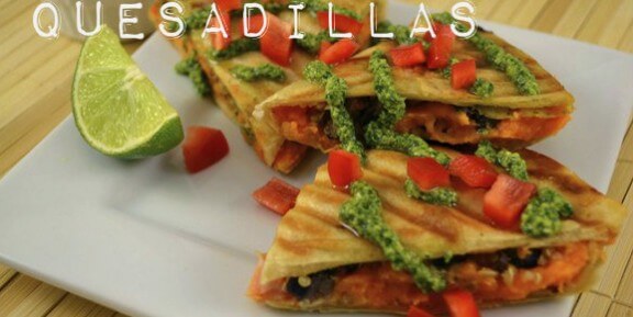 quesadillas