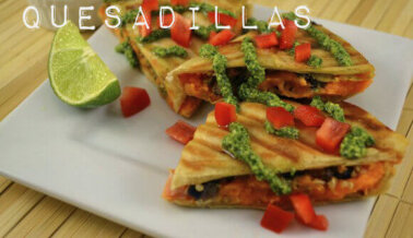 Quesadillas de camote Quesadillas de camote