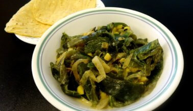 Rajas con Crema