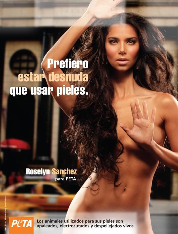 Roselyn Sánchez: Prefiero estar desnuda 