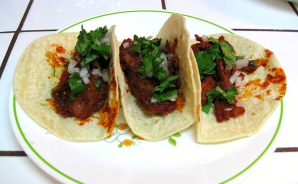 tacos de chicharron