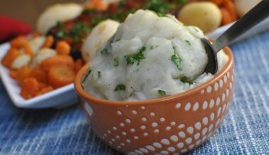 Puré de yuca Puré de yuca